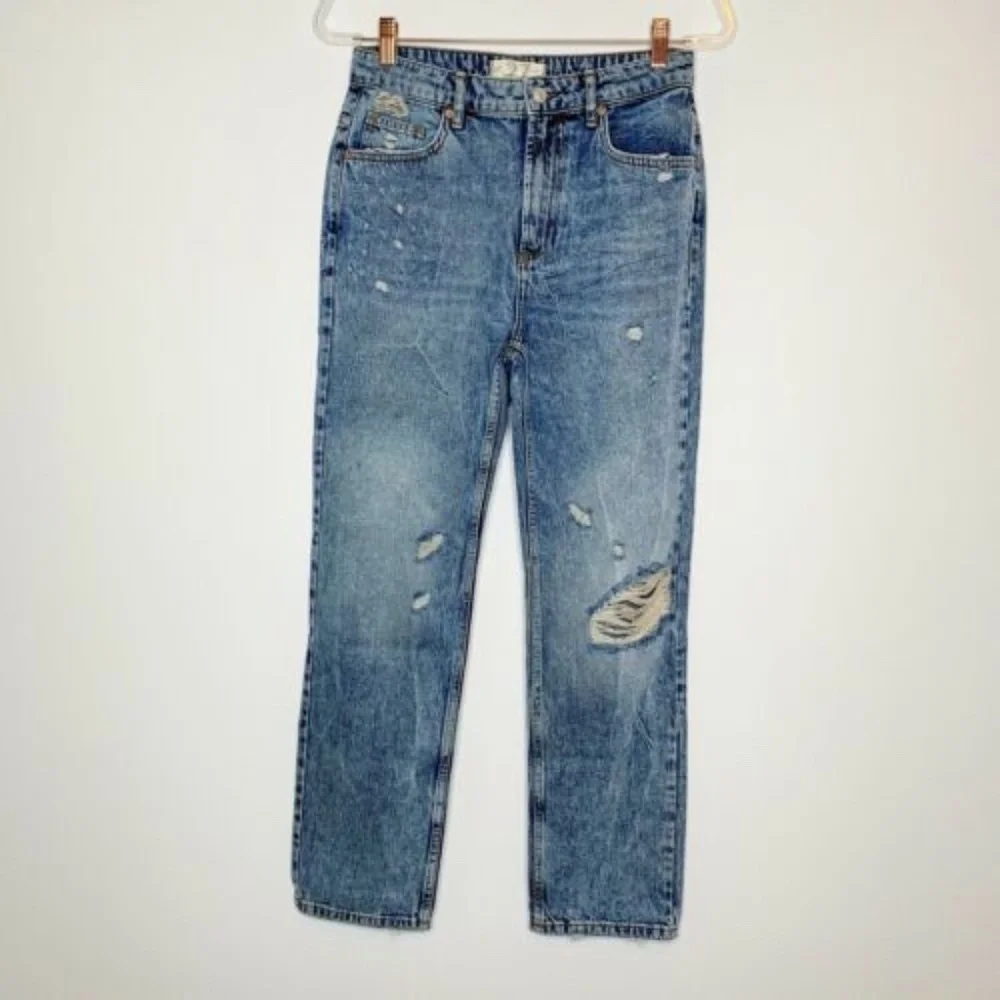 We the Free Dakota Straight Leg Jeans Size 27 - Picture 2 of 6